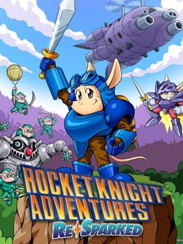 Rocket Knight Adventures Re-Sparked Cover